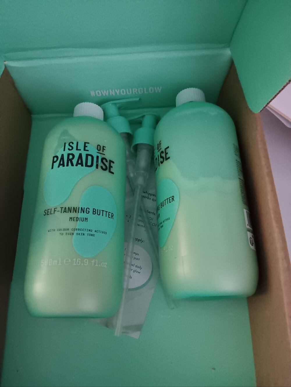 Isle Of Paradise Self Tanning lotion 2pk